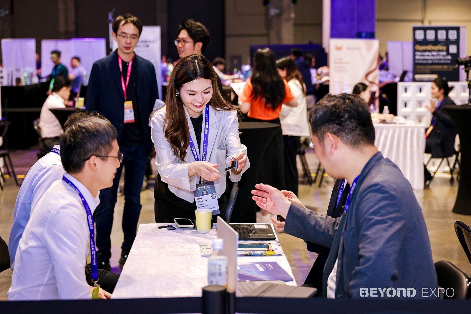 Facilitating business matching at a conference