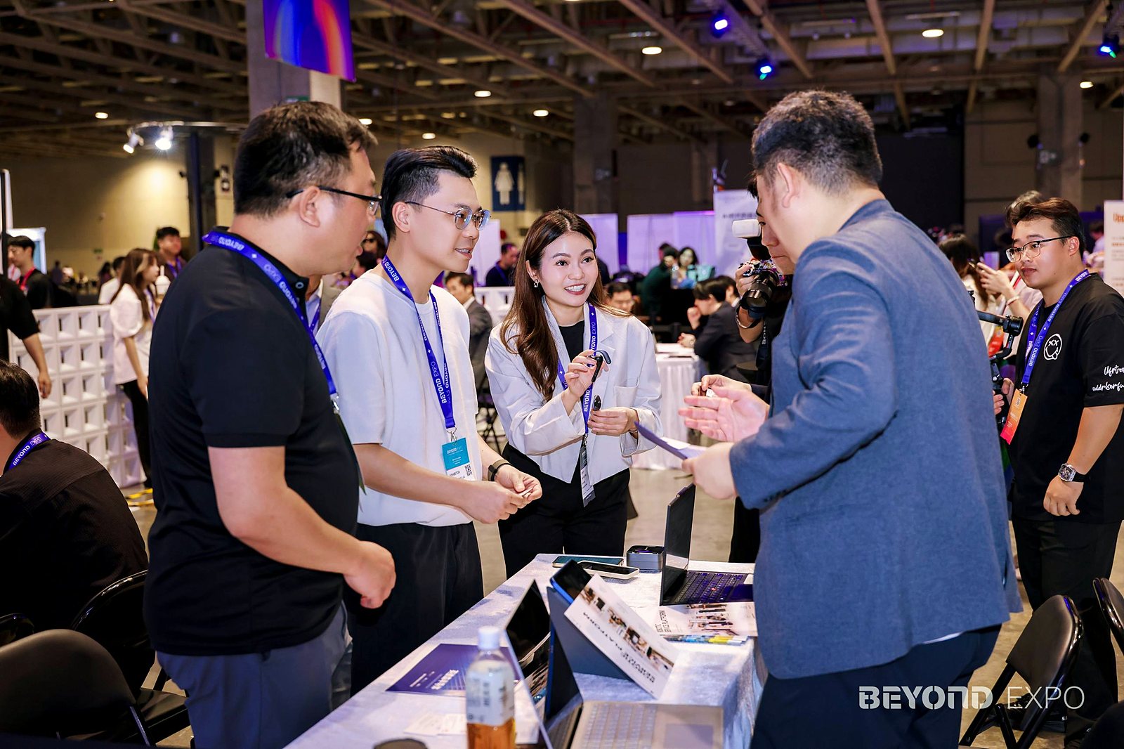 Business matching session at a regional conference